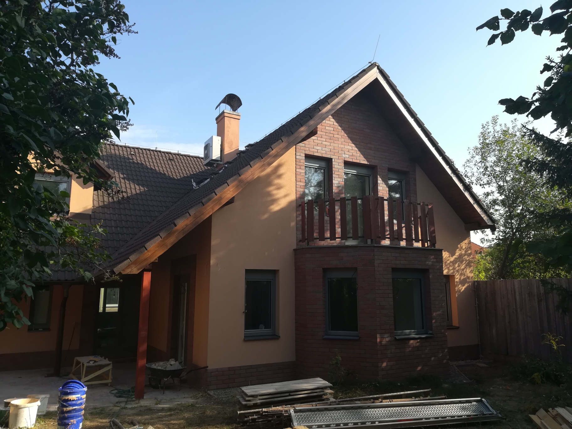 Rekonstrukce fasády rodinného domu, Praha